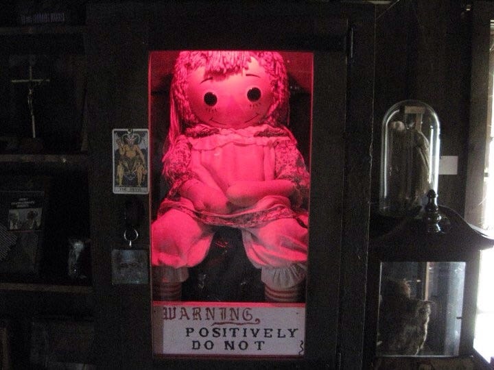 annabelle killer doll